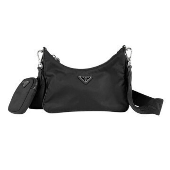 Prada Shoulder Bag black nylon - Picture 1 of 4